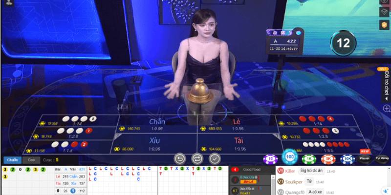Cược tài xỉu live với các cửa đa dạng