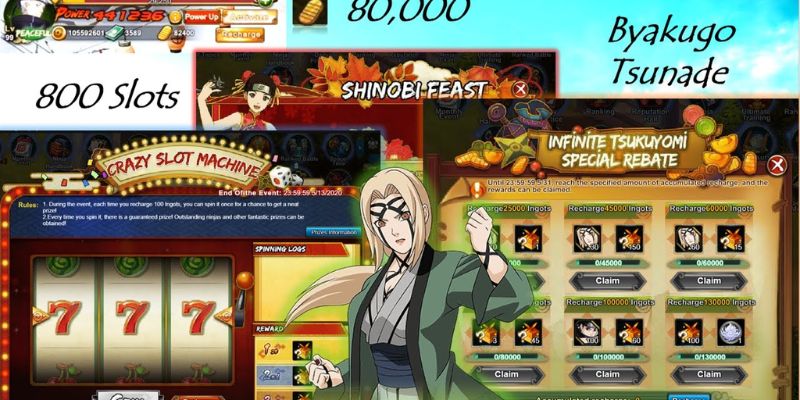 Hướng dẫn các bước tham gia cá cược tại Naruto Slots